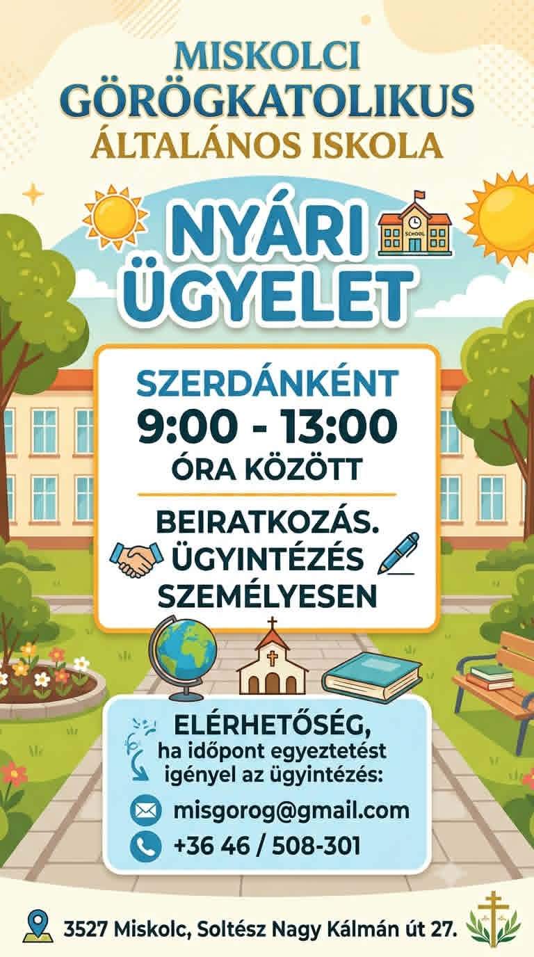 Nyári ügyelet